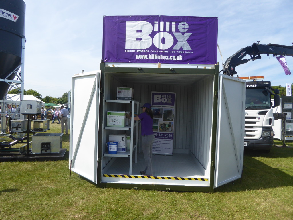 10ft Chemical storage container